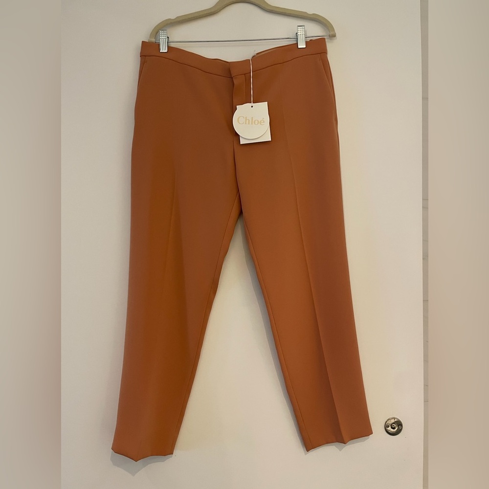 Chloe brown trousers NWT